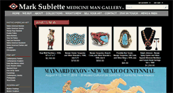 Desktop Screenshot of medicinemangallery.com